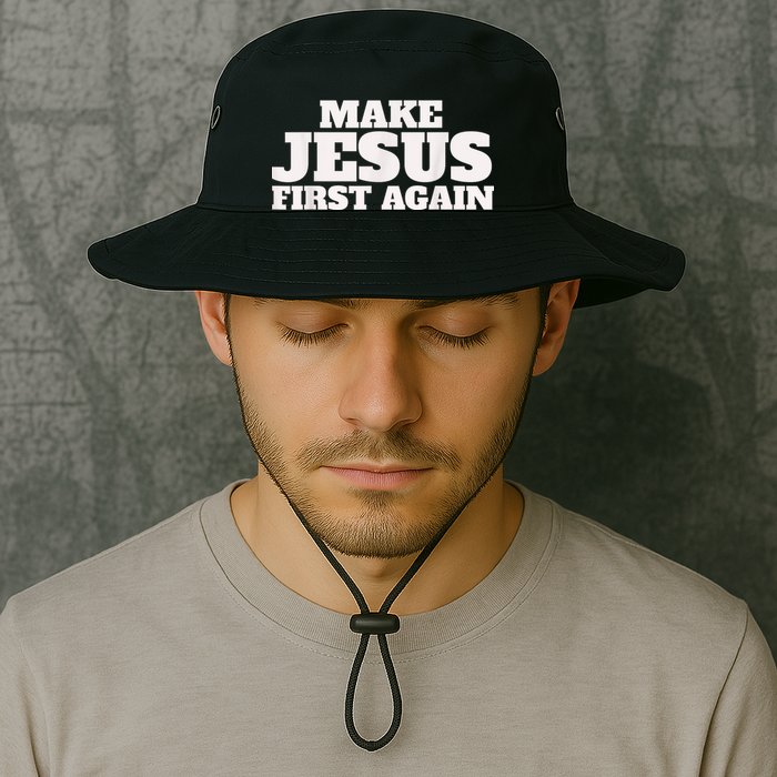 Make Jesus First Again Bucket Hat