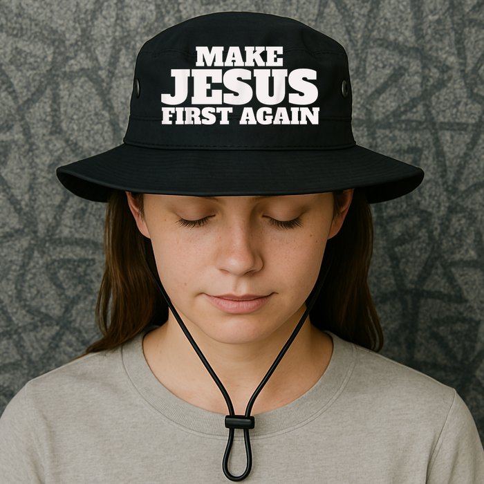 Make Jesus First Again Bucket Hat