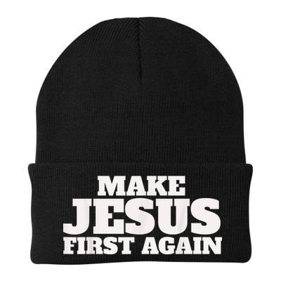 Make Jesus First Again Beanie