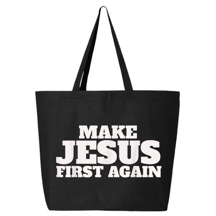 Make Jesus First Again 25L Jumbo Tote