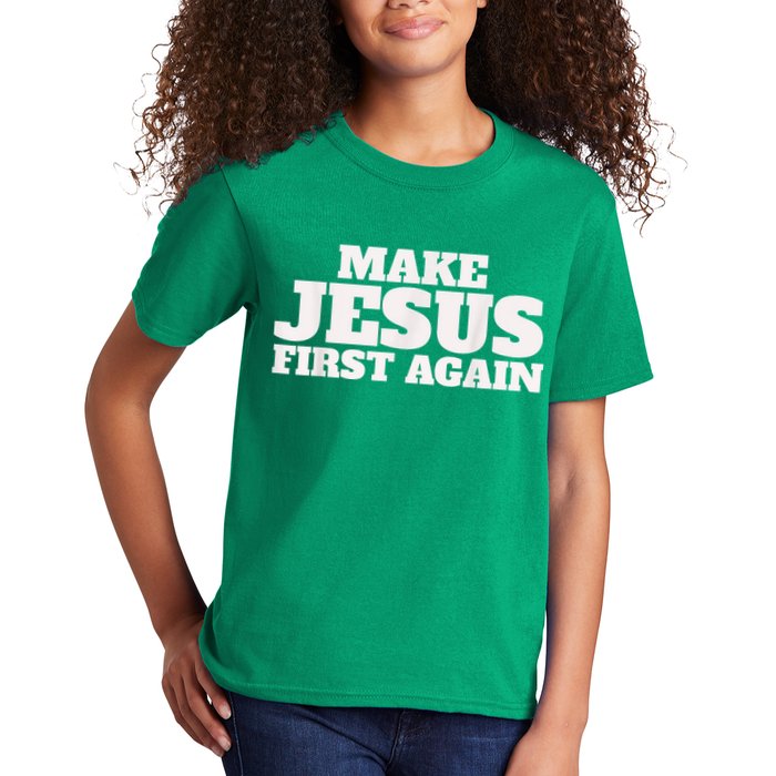 Make Jesus First Again Kids T-Shirt