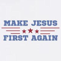 Make Jesus First Again Chrisitan Faith Performance Shirt