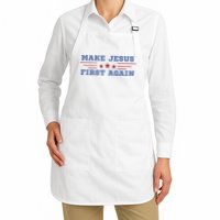 Make Jesus First Again Chrisitan Faith Apron