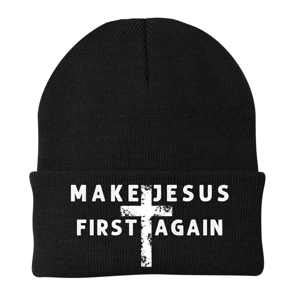 Make Jesus First Again Beanie