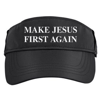 Make Jesus First Again Adult Drive Performance Visor