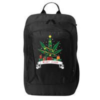 Merry Juana Funny Holiday Christmas Marijuana Weed Stoner City Backpack