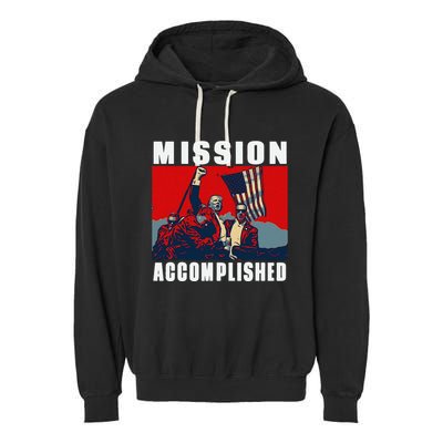 Make Jesus First Again Garment-Dyed Fleece Hoodie