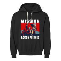 Make Jesus First Again Garment-Dyed Fleece Hoodie