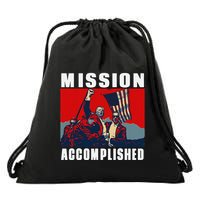 Make Jesus First Again Drawstring Bag