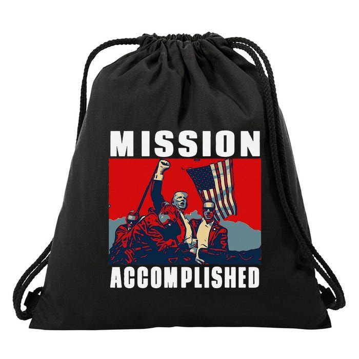 Make Jesus First Again Drawstring Bag