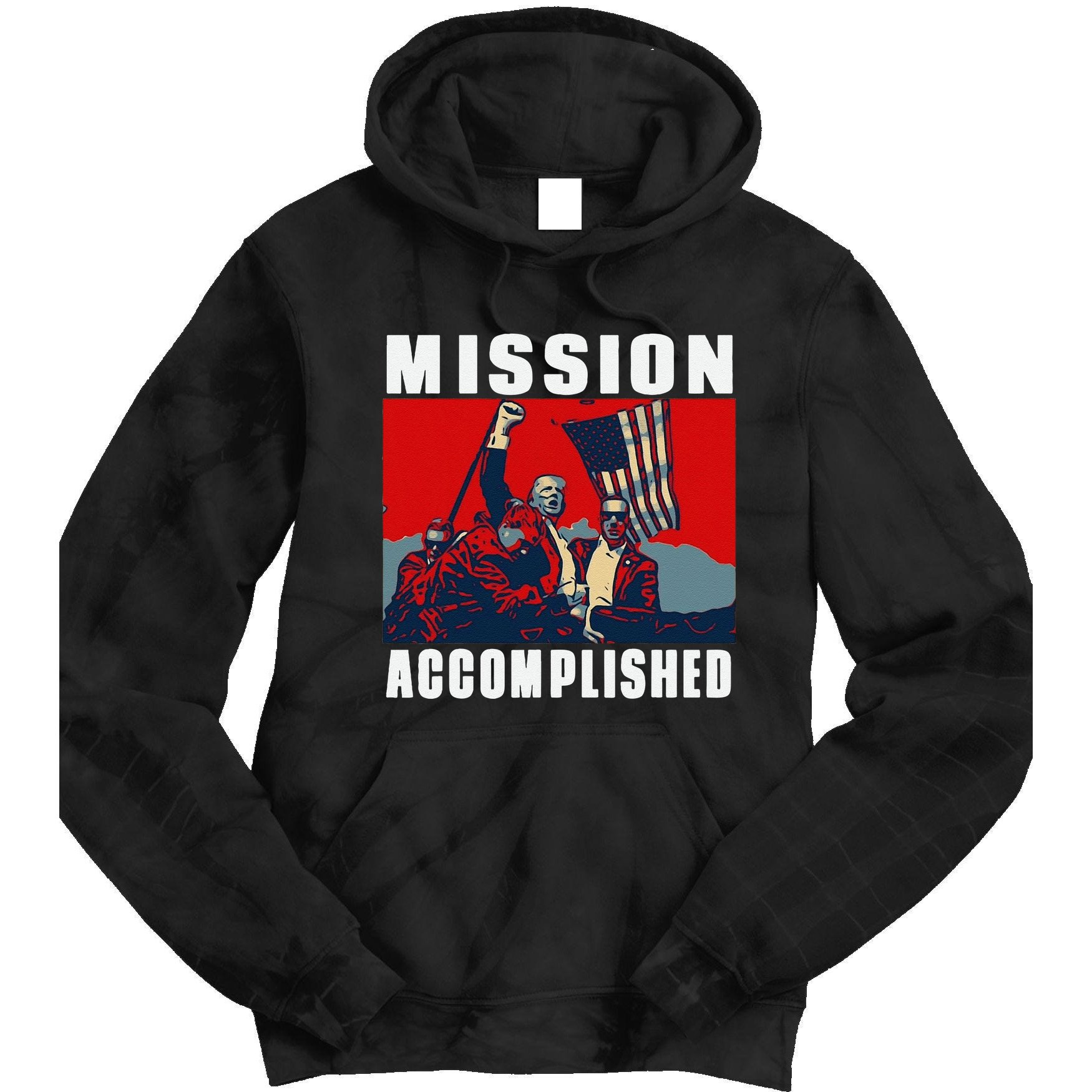 Make Jesus First Again Tie Dye Hoodie