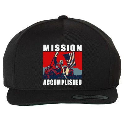 Make Jesus First Again Wool Snapback Cap