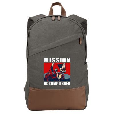 Make Jesus First Again Cotton Canvas Backpack