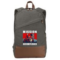 Make Jesus First Again Cotton Canvas Backpack