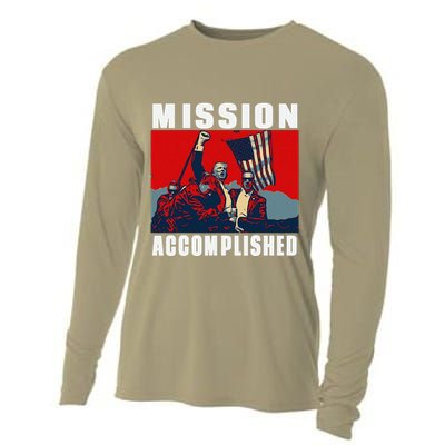 Make Jesus First Again Cooling Performance Long Sleeve Crew