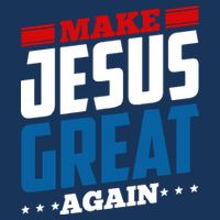 Make Jesus Great Again Red White And Blue Hoodie