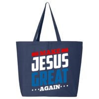 Make Jesus Great Again Red White And Blue 25L Jumbo Tote