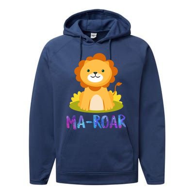 Magiftroar Jewish Holiday Seder Funny Cute Lion Co Meaningful Gift Performance Fleece Hoodie