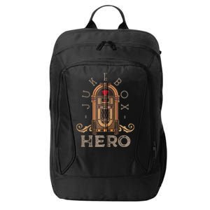 Music Jukebox Hero For Music Karaoke City Backpack