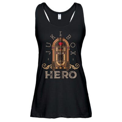 Music Jukebox Hero For Music Karaoke Ladies Essential Flowy Tank