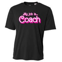 My Job Is Coach Cooling Performance Crew T-Shirt