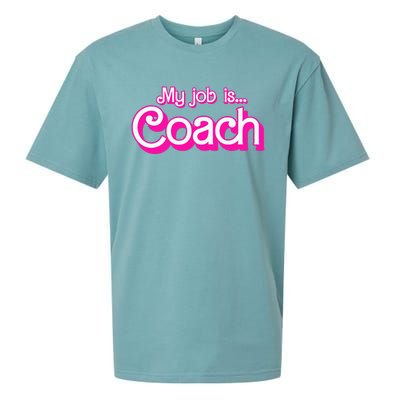 My Job Is Coach Sueded Cloud Jersey T-Shirt