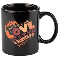 Mlk Jr I Have Decided To Stick With Love Hate Is Too Great A Burden To Bear 11oz C Handle Ceramic Mug