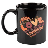 Mlk Jr I Have Decided To Stick With Love Hate Is Too Great A Burden To Bear 11oz C Handle Ceramic Mug