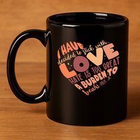 Mlk Jr I Have Decided To Stick With Love Hate Is Too Great A Burden To Bear 11oz C Handle Ceramic Mug