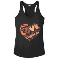 Mlk Jr I Have Decided To Stick With Love Hate Is Too Great A Burden To Bear Ladies PosiCharge Competitor Racerback Tank
