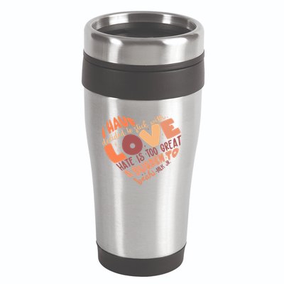 Mlk Jr I Have Decided To Stick With Love Hate Is Too Great A Burden To Bear 16oz Travel Tumbler