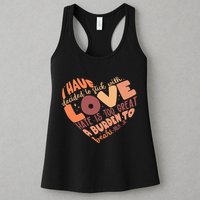 Mlk Jr I Have Decided To Stick With Love Hate Is Too Great A Burden To Bear Womens Tank Top