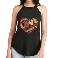 Mlk Jr I Have Decided To Stick With Love Hate Is Too Great A Burden To Bear Women's Perfect Tri Rocker Tank