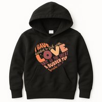 Mlk Jr I Have Decided To Stick With Love Hate Is Too Great A Burden To Bear Kids Hoodie