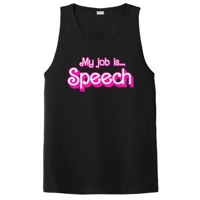 My Job Is Speech PosiCharge Competitor Tank