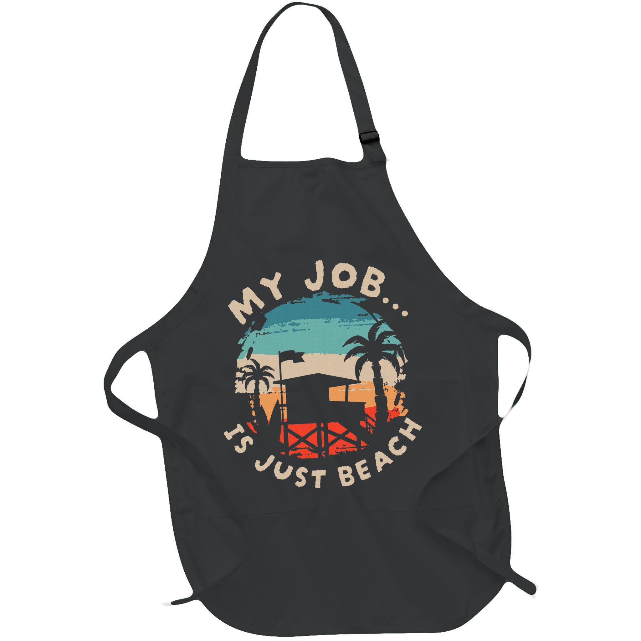 My Job Is The Beach Apron