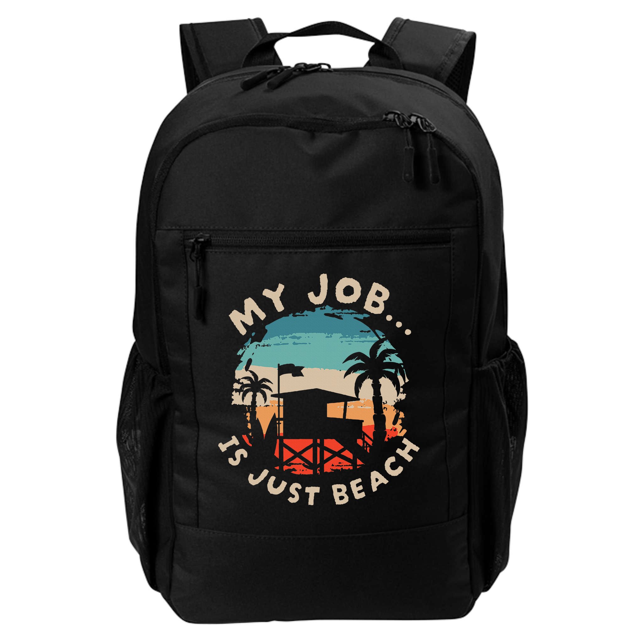 My Job Is The Beach Backpack