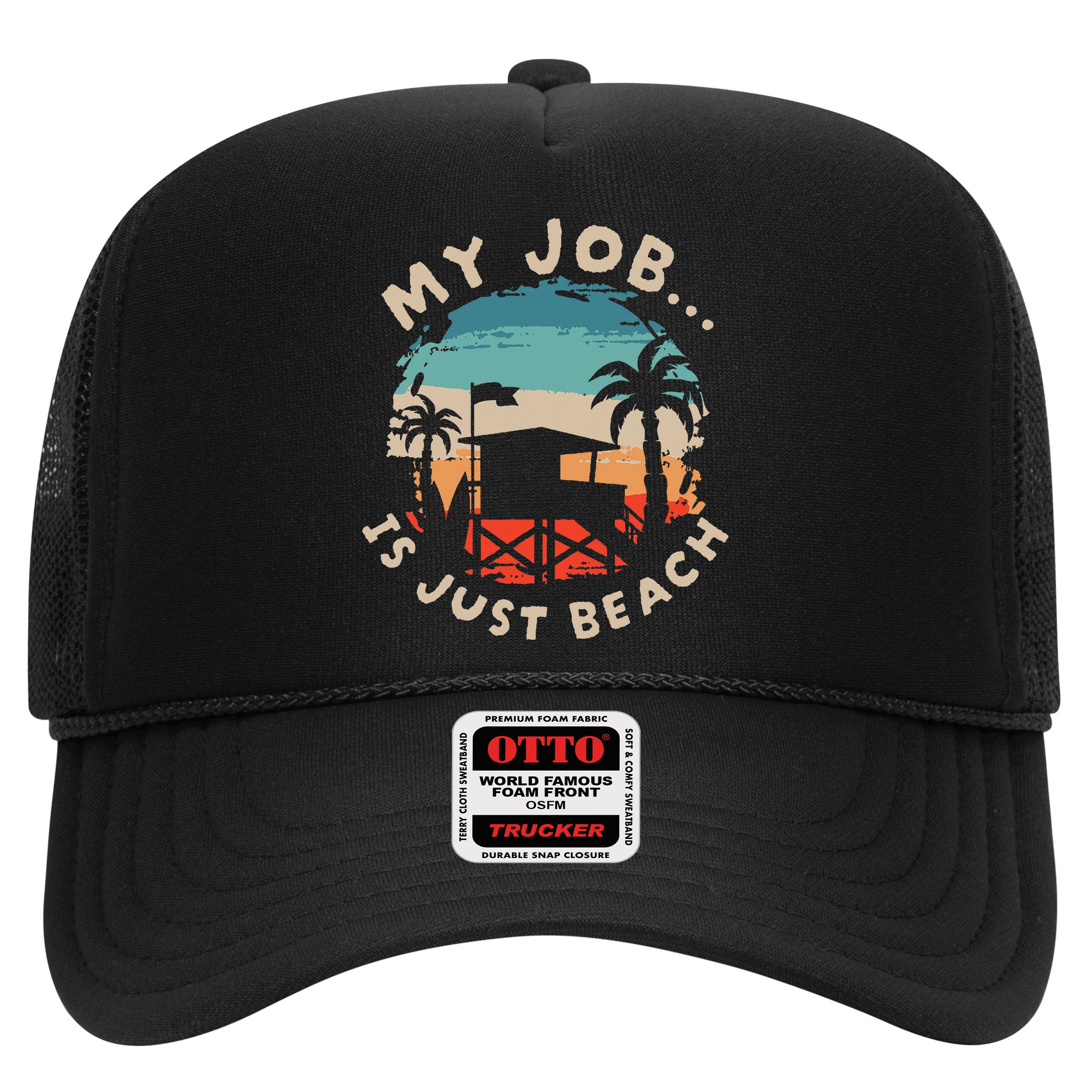 My Job Is The Beach Hat