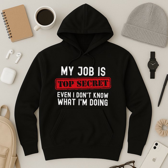 My Job Is Top Secret Even I DonT Know What IM Doing Hoodie