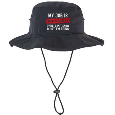 My Job Is Top Secret Even I DonT Know What IM Doing Bucket Hat
