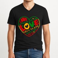 Mlk Jr I Have Decided To Stick With Love Hate Is Too Great Burden To Bear V-Neck T-Shirt