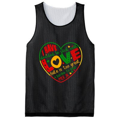 Mlk Jr I Have Decided To Stick With Love Hate Is Too Great Burden To Bear Mesh Reversible Basketball Jersey Tank