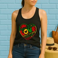 Mlk Jr I Have Decided To Stick With Love Hate Is Too Great Burden To Bear Womens Tank Top