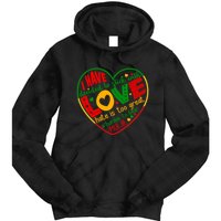Mlk Jr I Have Decided To Stick With Love Hate Is Too Great Burden To Bear Tie Dye Hoodie