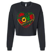 Mlk Jr I Have Decided To Stick With Love Hate Is Too Great Burden To Bear Cropped Pullover Crew