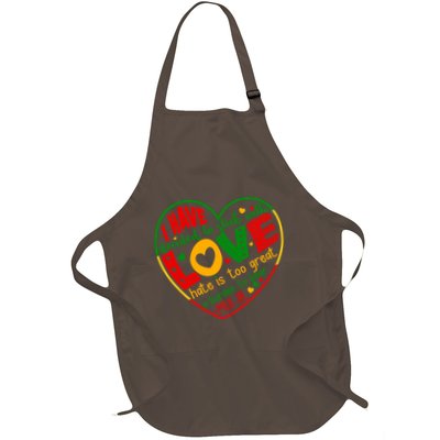 Mlk Jr I Have Decided To Stick With Love Hate Is Too Great Burden To Bear Apron