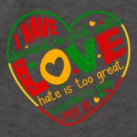 Mlk Jr I Have Decided To Stick With Love Hate Is Too Great Burden To Bear Vector Backpack