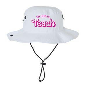 My Job Is Teach Teaching School For Teacher Gift Legacy Cool Fit Booney Bucket Hat