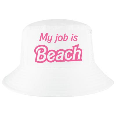 My Job Is Beach Cool Comfort Performance Bucket Hat