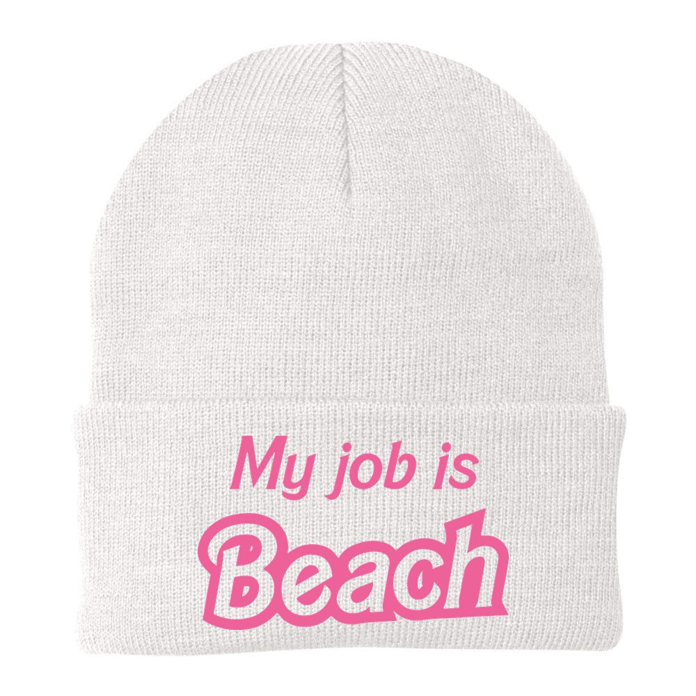 My Job Is Beach Beanie